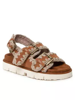 Сандалии Mou, коричневый