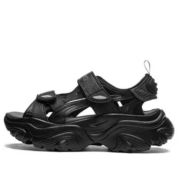 Сандалии мягкие кока Li-Ning, черный