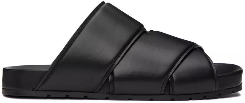 Сандалии-мюли Black Bridge Bottega Veneta