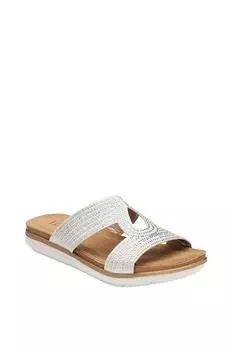 Сандалии-мюли 'Nadya' Lotus, серебро