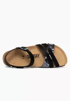 Сандалии MULTIBRIDE GRIFFITH SUNBAY, цвет Black Waxed