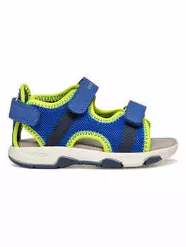 Сандалии Multy Geox, цвет blau/gelb