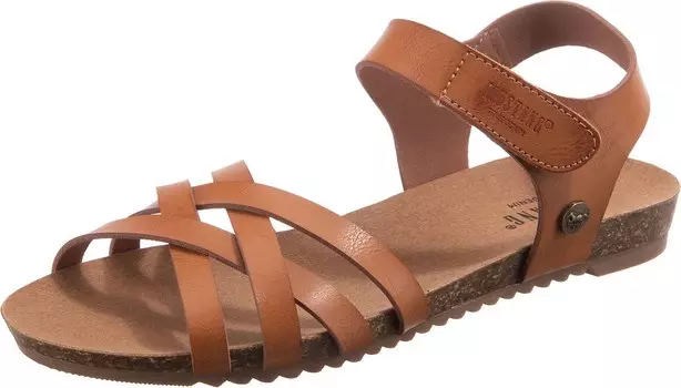 Сандалии Mustang, цвет Cognac