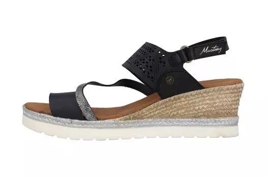 Сандалии MUSTANG Sandaletten, черный
