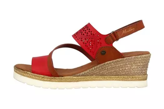 Сандалии MUSTANG Sandaletten, красный