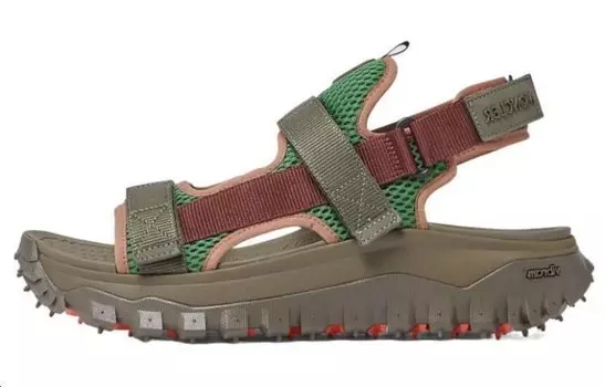Сандалии мужские Moncler Trailgrip Vela, темно - зеленый