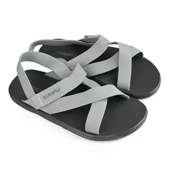 Сандалии мужские серые Tendenz