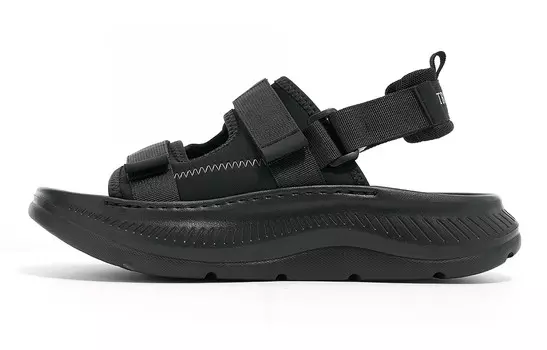 Сандалии мужские Trumppipe на платформе, черный