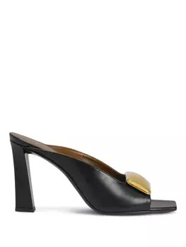 Сандалии Mya Stone 90 мм Giuseppe Zanotti, черный