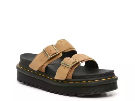 Сандалии Myles Platform Sandal Dr. Martens, цвет tan_leatherlining