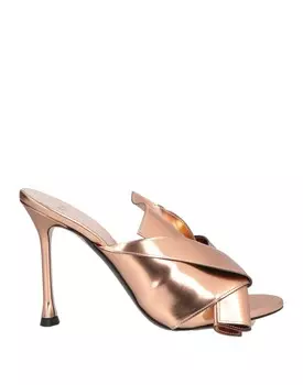 Сандалии N°21, розовое золото