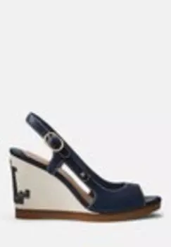 Сандалии на цельной подошве RONI WEDGE Ralph Lauren, синий