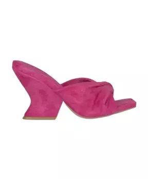 Сандалии на изогнутом каблуке Alma En Pena, розовый
