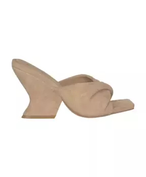 Сандалии на изогнутом каблуке Alma En Pena, бежевый