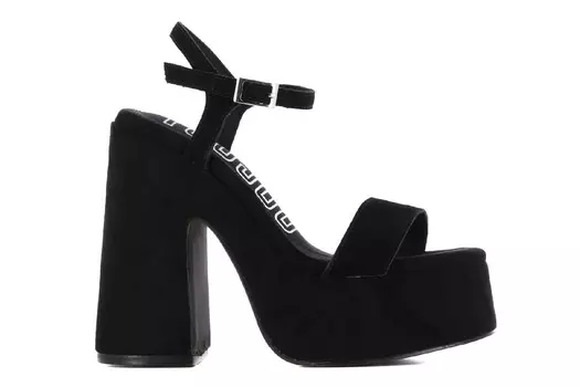 Сандалии на каблуке Miami Fest Yuu Jou, черный