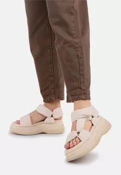 Сандалии на платформе BRUTE Bronx, цвет oatmilk