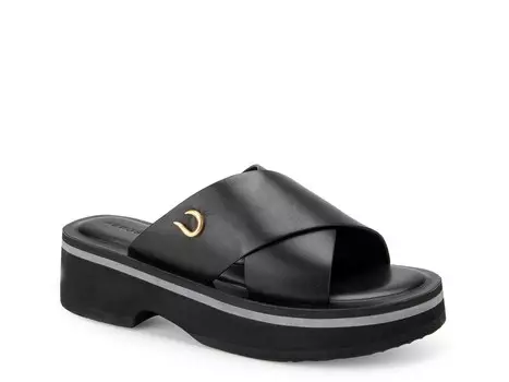 Сандалии на платформе Charlie Aerosoles, черная кожа