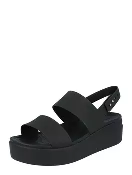 Сандалии на платформе Crocs Sandals Brooklyn, черный