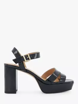 Сандалии на платформе Dune Molton, черные