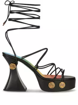 Сандалии на платформе ETRO, черный