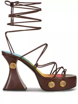 Сандалии на платформе ETRO, коричневый