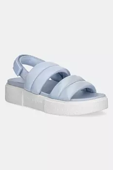 Сандалии на платформе FLATFORM SANDAL Tommy Jeans, синий