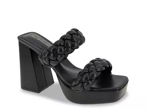 Сандалии на платформе Gemma BCBGeneration, черный