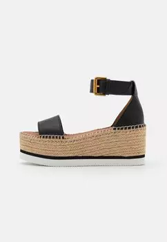Сандалии на платформе GLYN See by Chlo, черный