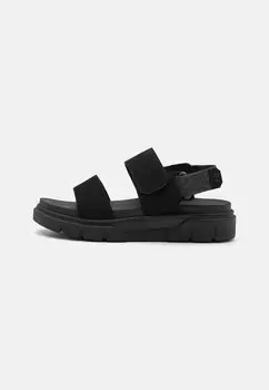 Сандалии на платформе Greyfield Timberland, черный
