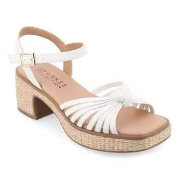 Сандалии на платформе Hally Journee, белый