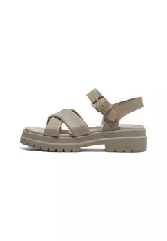 Сандалии на платформе London Vibe Timberland, цвет light taupe full grain