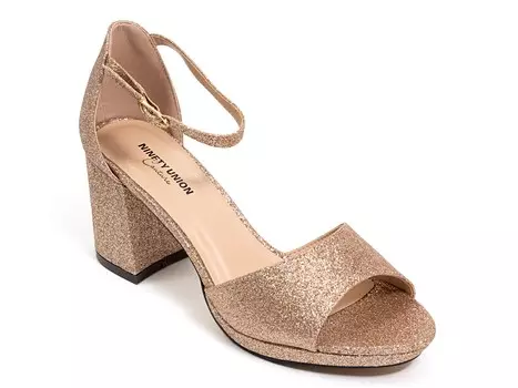 Сандалии на платформе Ninety Union Jazzy, золотой металлик