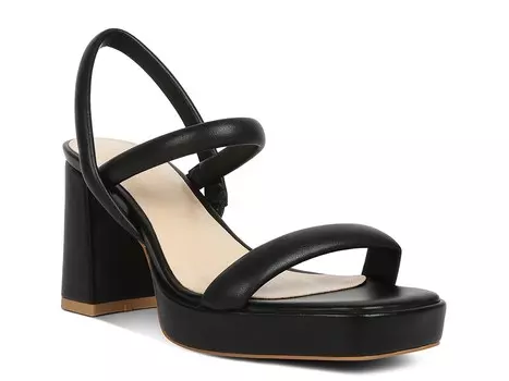 Сандалии на платформе Rag & Co Joslyn, черный