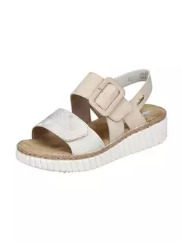 Сандалии на платформе Rieker Sandals, нюд