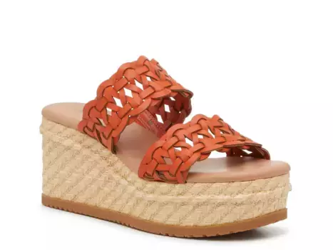 Сандалии на платформе Skylar Baretraps, Orange Aid/Espadrille Heel
