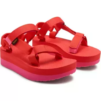 Сандалии на платформе Teva, hot pink