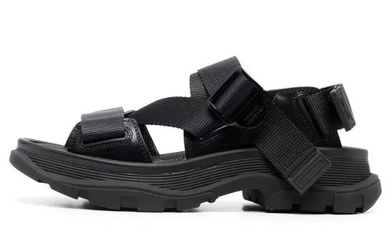 Сандалии на плоской подошве Alexander Mcqueen