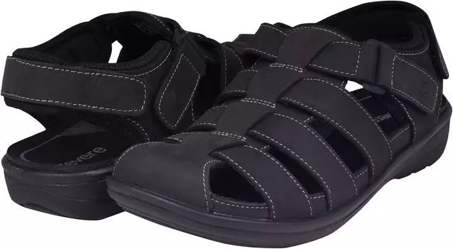 Сандалии на плоской подошве Amsterdam Revere, цвет Oiled Black