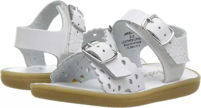 Сандалии на плоской подошве Ariel FootMates, белый