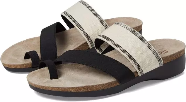 Сандалии на плоской подошве Aries Munro, кремовый/черный