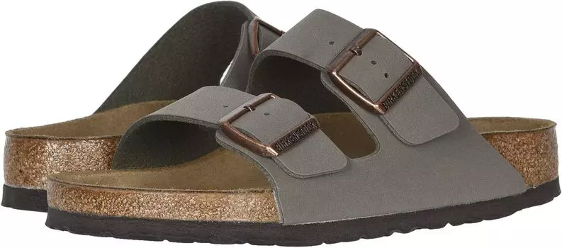 Сандалии на плоской подошве Arizona - Birkibuc (Unisex) Birkenstock, цвет Stone Birkibuc™