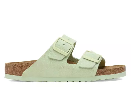 Сандалии на плоской подошве Arizona - узкие Birkenstock, зеленый