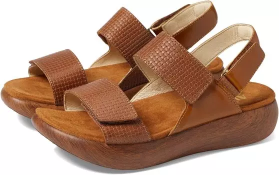 Сандалии на плоской подошве Bailee Alegria, цвет Woven Luggage