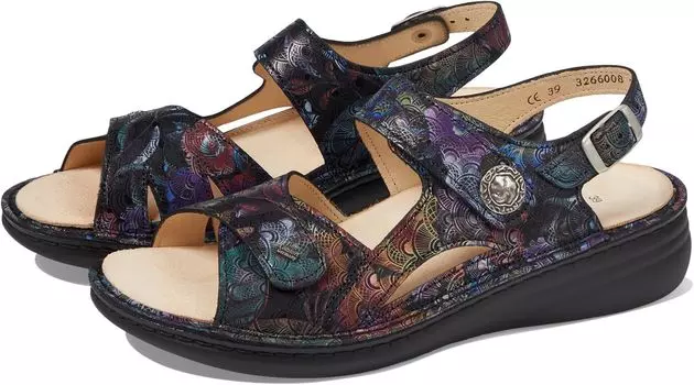 Сандалии на плоской подошве Barbuda Finn Comfort, цвет Dark Blue Irpino