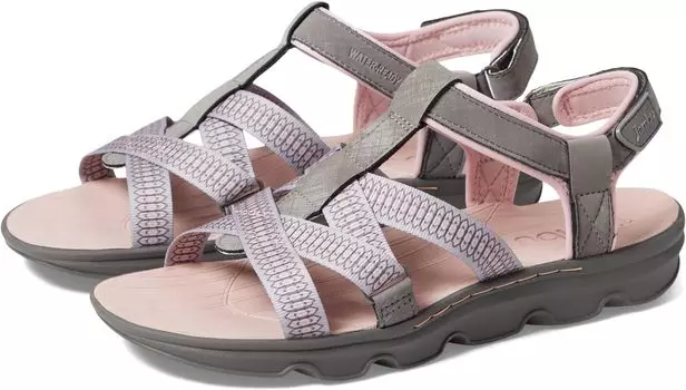 Сандалии на плоской подошве Bay Encore Water Ready Jambu, цвет Charcoal/Rose