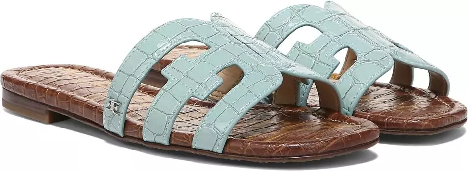 Сандалии на плоской подошве Bay Sam Edelman, цвет Seafoam Blue