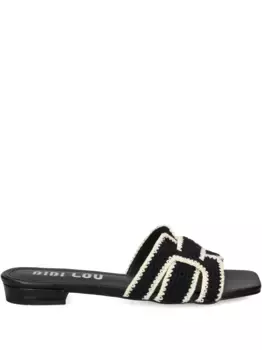 Сандалии на плоской подошве Bibi Lou, черный