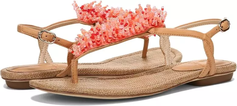 Сандалии на плоской подошве Brinda Sam Edelman, цвет Natural Sand