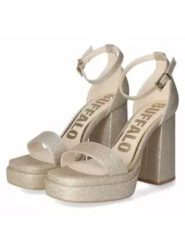 Сандалии на плоской подошве Buffalo Sandaletten MAY NEAT, золотой