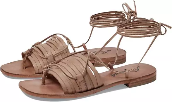 Сандалии на плоской подошве Cami Huarache Wap Sandal Free People, цвет Latte